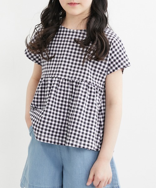 QUNTSTYLE(キュントスタイル)の「選べるデザイン半袖Tシャツ(Tシャツ/カットソー・キッズ・ホワイト系/ベージュ系/ブラック系/ミント/ラベンダー/ネイビー・120/110/130/100/160/150/140)」の20枚目の写真