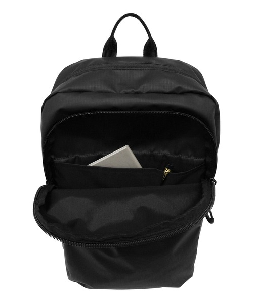 MICHAEL LINNELL（マイケル リンネル）の「【MICHAEL LINNELL/マイケルリンネル】2Way Body Bag　バックパック　ショルダーバッグ　軽量　撥水　リフレクタープリント　ワンポイントブランドロゴ（バックパック/リュック・メンズ・ブラック・FREE）」の4枚目の写真