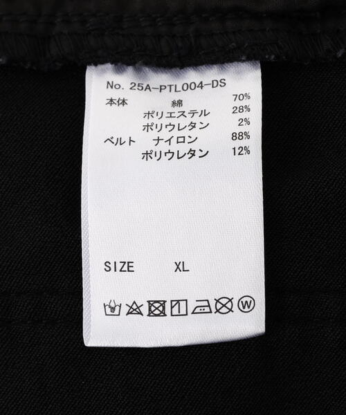 DANKE SCHON（ダンケシェーン）の「DankeSchon/ダンケシェーン/PREMIUM SUPER STRETCH TC BLACK FLAP ZIP CARGO PANTS（カーゴパンツ・メンズ・ブラック・XL/L/M/S）」の14枚目の写真