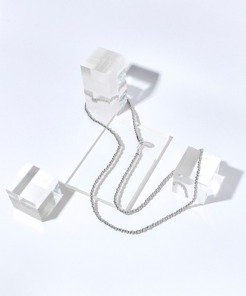 ROSE BUD（ローズバッド）の「BEADS 100cm LONG NECKLACE（ネックレス・レディース・シルバー・ONE SIZE）」の5枚目の写真