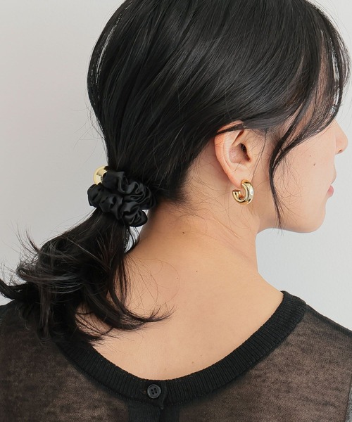 BARNYARDSTORM(バンヤードストーム)の「BARNYARDSTORM / メタルボールシュシュ(シュシュ・レディース・ネイビー/ブラック・FREE)」の4枚目の写真