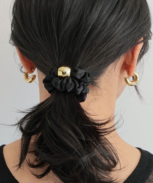 BARNYARDSTORM(バンヤードストーム)の「BARNYARDSTORM / メタルボールシュシュ(シュシュ・レディース・ネイビー/ブラック・FREE)」の7枚目の写真