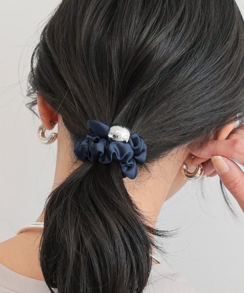 BARNYARDSTORM(バンヤードストーム)の「BARNYARDSTORM / メタルボールシュシュ(シュシュ・レディース・ネイビー/ブラック・FREE)」の10枚目の写真