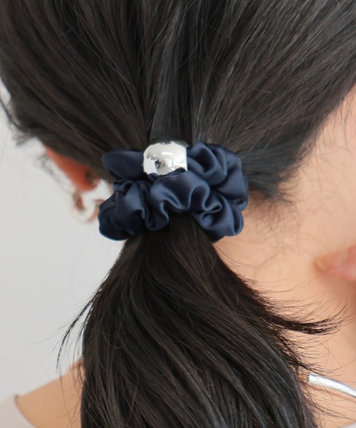 BARNYARDSTORM(バンヤードストーム)の「BARNYARDSTORM / メタルボールシュシュ(シュシュ・レディース・ネイビー/ブラック・FREE)」の11枚目の写真