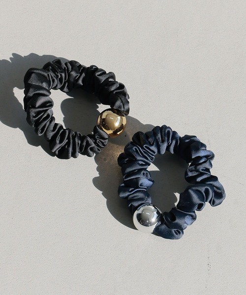 BARNYARDSTORM(バンヤードストーム)の「BARNYARDSTORM / メタルボールシュシュ(シュシュ・レディース・ネイビー/ブラック・FREE)」の14枚目の写真