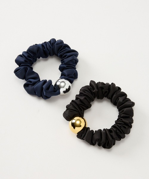 BARNYARDSTORM(バンヤードストーム)の「BARNYARDSTORM / メタルボールシュシュ(シュシュ・レディース・ネイビー/ブラック・FREE)」の19枚目の写真