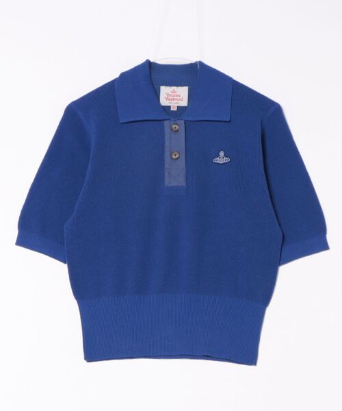 ｵｰｶﾞﾆｯｸｺｯﾄﾝﾜｯﾌﾙﾍﾞｰｼｯｸﾎﾟﾛﾄｯﾌﾟ（ポロシャツ）｜Vivienne