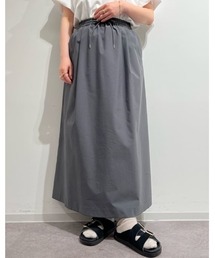 HUMAN WOMAN ヒューマンウーマン　台形スカート グレー human woman｜ヒューマンウーマンのスカート通販 - ZOZOTOWN