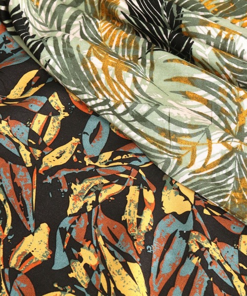 anap mimpi(アナップミンピ)の「ボタニカル柄 レーヨン フレア キャミ ロング ワンピース(ワンピース・レディース・グリーン/ブラック・FREE)」の13枚目の写真