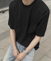 シンプルデザインユニセックスTシャツ