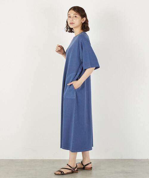 STAR&STRIPE(スターアンドストライプ)の「《別注》【STAR&STRIPE /スターアンドストライプ】ワンピース(ワンピース・レディース・ブラウン/ブルー/チャコールグレー・FREE)」の4枚目の写真
