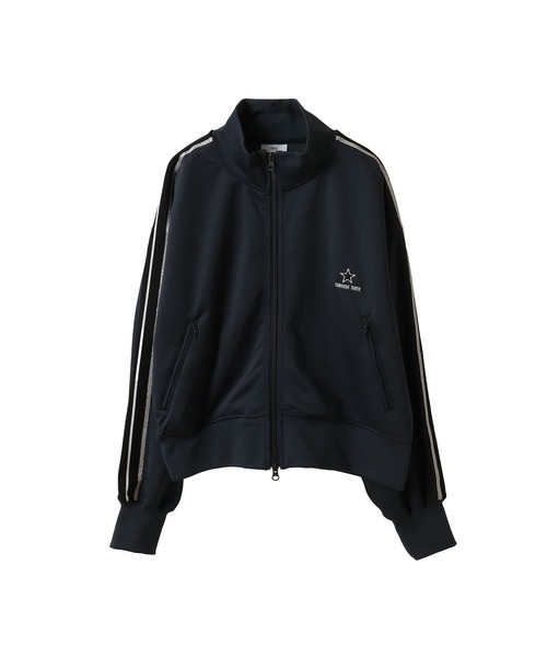 コンバーストウキョウ　トラックジャケット SIDE LINE SHORT TRACK JACKET(WOMEN'S)（ジャージ）｜CONVERSE