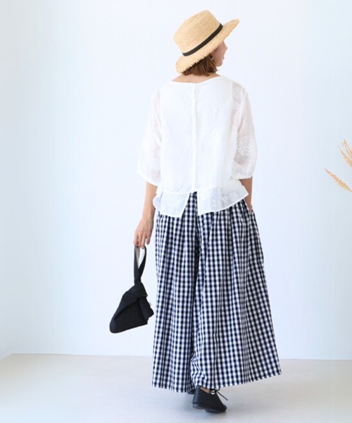 sanpo kuschel(サンポクシェル)の「軽い、涼しい、楽パンツ(その他パンツ・レディース・ブラック・FREE)」の3枚目の写真