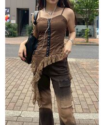 EVRIS | レースフリルキャミソール(キャミソール)