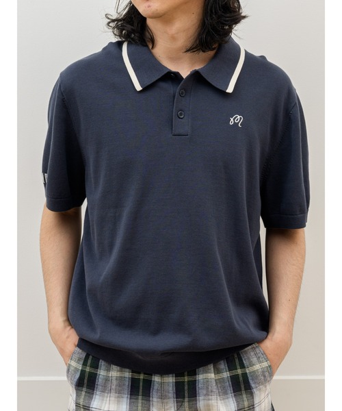 【希少コラボ】Gap × Malbon ロゴ ポロセーター Gap × Malbon ロゴ ポロセーター（ニット/セーター）｜GAP