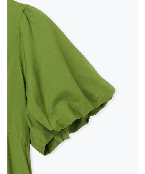 Te chichi(テチチ)の「【松井愛莉着用】バルーンスリーブVネックワンピース(ワンピース・レディース・オフホワイト/ブラック/グリーン・F)」の18枚目の写真