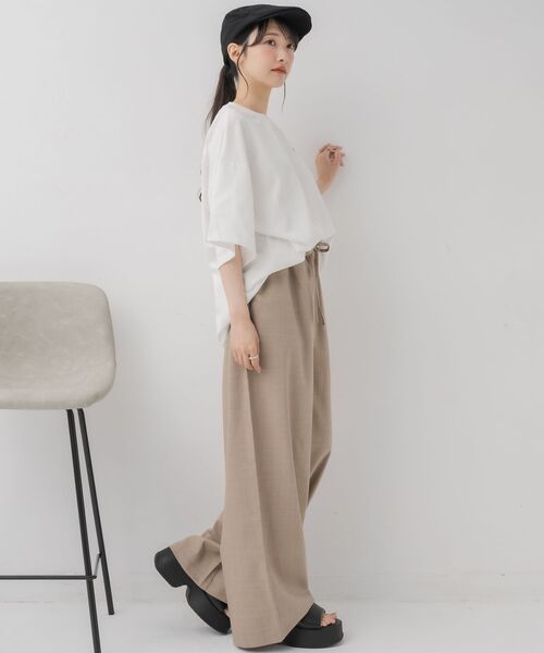 RETRO GIRL（レトロガール）の「アソートグラフィックBIGTEE（Tシャツ/カットソー・レディース・ホワイト系その他/オフホワイト/チャコールグレー/ブラック・FREE）」の10枚目の写真