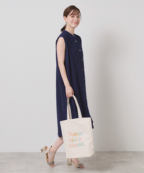 ITS'DEMO(イッツデモ)の「【A4対応】グラフィックトート(トートバッグ・レディース・アイボリー系4/アイボリー系3/ブラック/アイボリー/アイボリー系7/アイボリー系/アイボリー系6/アイボリー系5・00)」の11枚目の写真