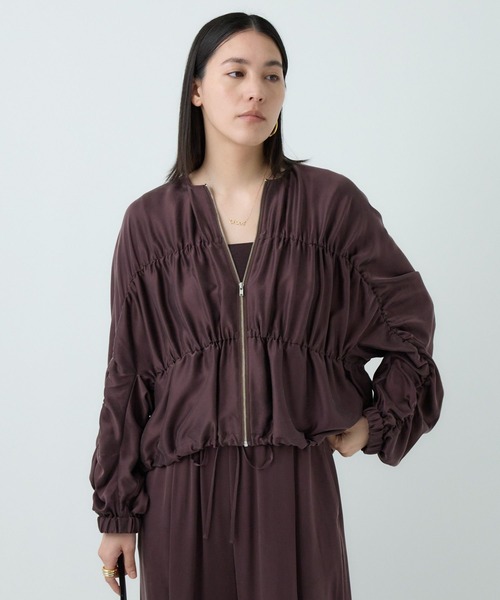 セール】Chaos(カオス)/クシュクシュブルゾン ◇セットアップ可