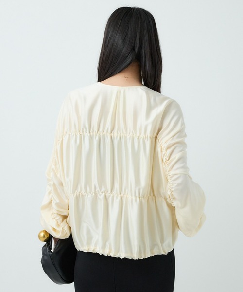 セール】Chaos(カオス)/クシュクシュブルゾン ◇セットアップ可