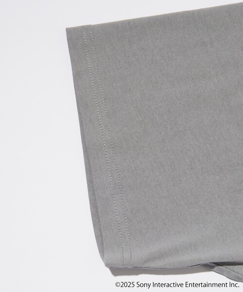 FREAK'S STORE（フリークスストア）の「PlayStation LOGO TEE / プレイステーションロゴ プリントTシャツ（Tシャツ/カットソー・メンズ・ホワイト/グレー/チャコールグレー・MEDIUM/LARGE）」の9枚目の写真