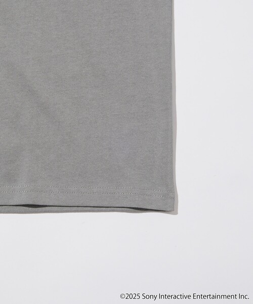 FREAK'S STORE（フリークスストア）の「PlayStation LOGO TEE / プレイステーションロゴ プリントTシャツ（Tシャツ/カットソー・メンズ・ホワイト/グレー/チャコールグレー・MEDIUM/LARGE）」の10枚目の写真