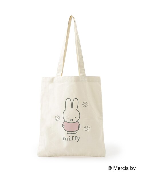 Miffy（ ミッフィー）の「【miffy】トートバッグ（トートバッグ・レディース・アイボリー/ブラック・00）」の11枚目の写真