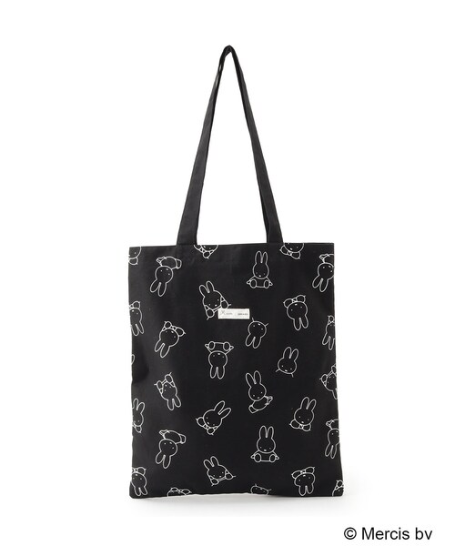 Miffy（ ミッフィー）の「【miffy】トートバッグ（トートバッグ・レディース・アイボリー/ブラック・00）」の7枚目の写真