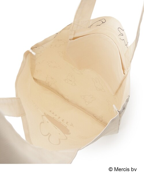 Miffy（ ミッフィー）の「【miffy】トートバッグ（トートバッグ・レディース・アイボリー/ブラック・00）」の9枚目の写真