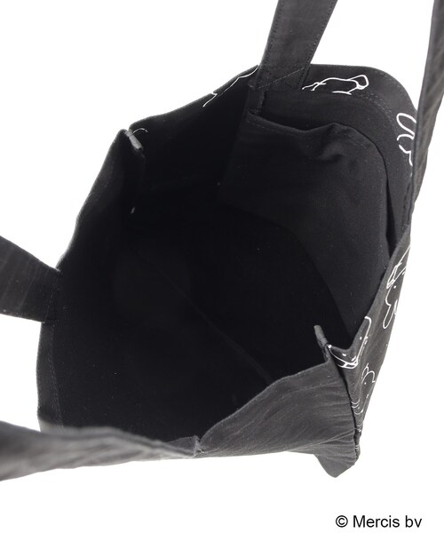 Miffy（ ミッフィー）の「【miffy】トートバッグ（トートバッグ・レディース・アイボリー/ブラック・00）」の10枚目の写真