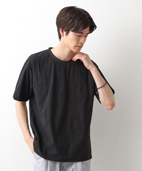 【接触冷感UVカット】BACK BREEZE TECH ハーフスリーブTシャツ セール】パーフェクテックリンクス半袖Tシャツ 【接触冷感／吸水