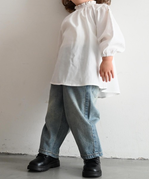 PUPPAPUPO（プッパプーポ）の「ヴィンテージ風 パンツ デニム（その他パンツ・キッズ・ブルー・80/90/100/110/120/130）」の15枚目の写真