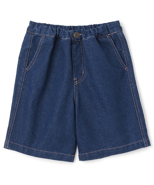 GLAZOS（グラソス）の「【SKIT0LY】冷感デニム・イージーハーフパンツ（デニムパンツ・キッズ・ライトブルー/ダークブルー・120cm/110cm/130cm/140cm/100cm）」の11枚目の写真