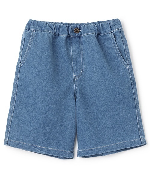 GLAZOS（グラソス）の「【SKIT0LY】冷感デニム・イージーハーフパンツ（デニムパンツ・キッズ・ライトブルー/ダークブルー・120cm/110cm/130cm/140cm/100cm）」の12枚目の写真