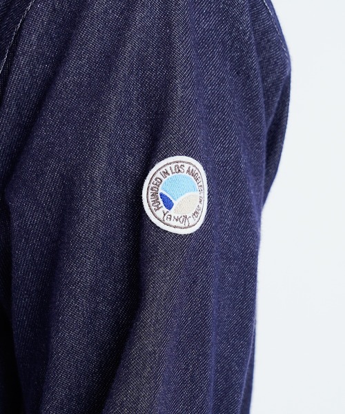 YANUK（ヤヌーク）の「DENIT フーディー（パーカー・メンズ・インディゴブルー・M/S）」の11枚目の写真