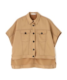 「ADORE」 半袖ブラウス 38 ベージュ レディース ADORE 「ADORE」 半袖ブラウス 38 ベージュ レディース