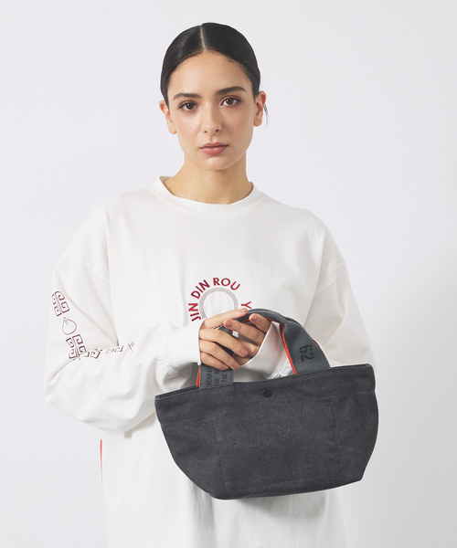 WEEKEND(ER)(ウィークエンダー)の「【WEEKEND(ER)/ウィークエンダー】FADE CANVAS DRIVE TOTE/トートバッグ【WEB限定】(ハンドバッグ・メンズ・ネイビー/アイボリー/ブラウン/ブラック・フリー)」の1枚目の写真