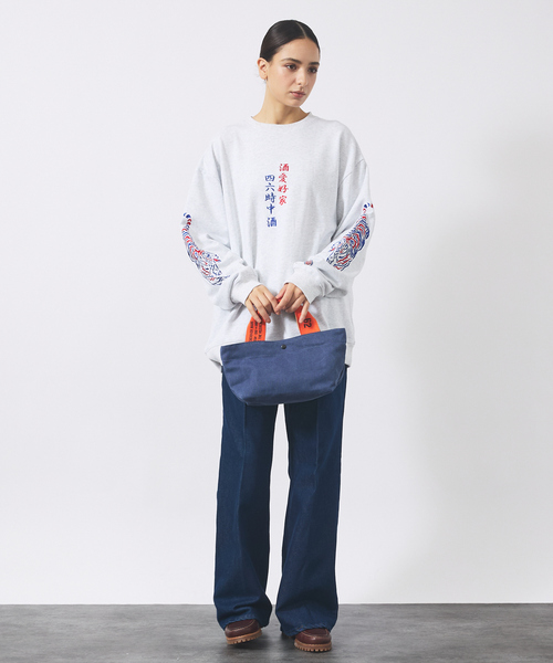 WEEKEND(ER)(ウィークエンダー)の「【WEEKEND(ER)/ウィークエンダー】FADE CANVAS DRIVE TOTE/トートバッグ【WEB限定】(ハンドバッグ・メンズ・ネイビー/アイボリー/ブラウン/ブラック・フリー)」の20枚目の写真