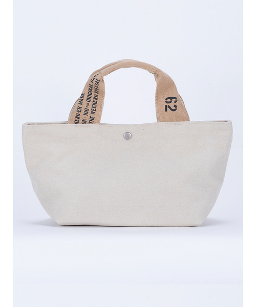 WEEKEND(ER)(ウィークエンダー)の「【WEEKEND(ER)/ウィークエンダー】FADE CANVAS DRIVE TOTE/トートバッグ【WEB限定】(ハンドバッグ・メンズ・ネイビー/アイボリー/ブラウン/ブラック・フリー)」の11枚目の写真