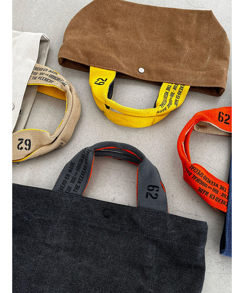 WEEKEND(ER)(ウィークエンダー)の「【WEEKEND(ER)/ウィークエンダー】FADE CANVAS DRIVE TOTE/トートバッグ【WEB限定】(ハンドバッグ・メンズ・ネイビー/アイボリー/ブラウン/ブラック・フリー)」の18枚目の写真