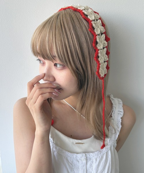 【入手困難】kinema pile hair band ベージュ kinema パイル ヘアバンド ベージュ 入手困難】kinema pile hair band