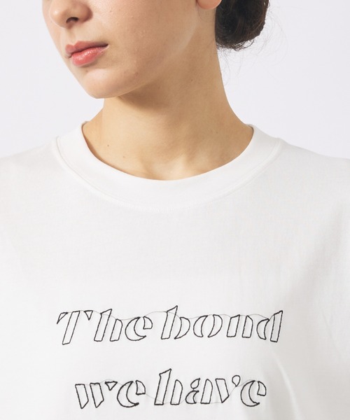 NOMINE(ノミネ)の「【NOMINE/ノミネ】刺繍ロゴTシャツ(Tシャツ/カットソー・メンズ・ホワイト系その他2/レッド/ホワイト系その他/ブラック/チャコールグレー・M/L)」の6枚目の写真
