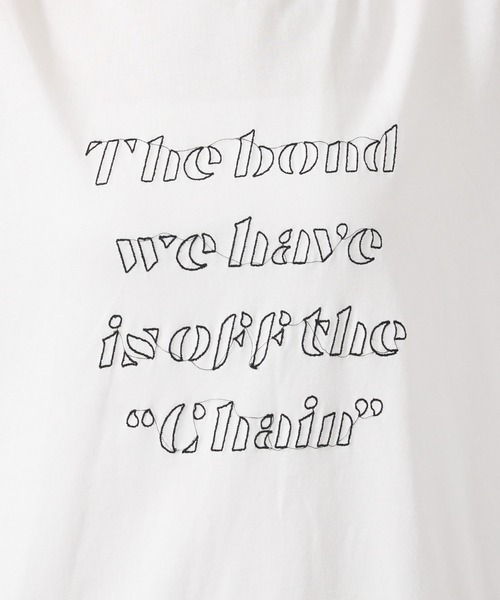 NOMINE(ノミネ)の「【NOMINE/ノミネ】刺繍ロゴTシャツ(Tシャツ/カットソー・メンズ・ホワイト系その他2/レッド/ホワイト系その他/ブラック/チャコールグレー・M/L)」の9枚目の写真