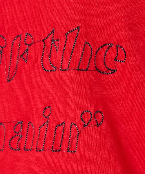 NOMINE(ノミネ)の「【NOMINE/ノミネ】刺繍ロゴTシャツ(Tシャツ/カットソー・メンズ・ホワイト系その他2/レッド/ホワイト系その他/ブラック/チャコールグレー・M/L)」の10枚目の写真