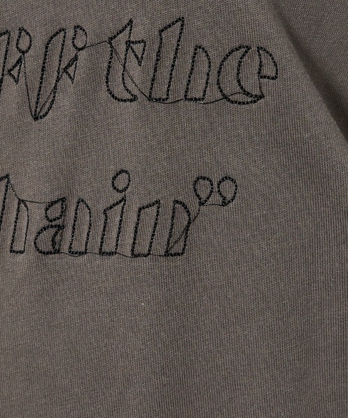 NOMINE(ノミネ)の「【NOMINE/ノミネ】刺繍ロゴTシャツ(Tシャツ/カットソー・メンズ・ホワイト系その他2/レッド/ホワイト系その他/ブラック/チャコールグレー・M/L)」の11枚目の写真