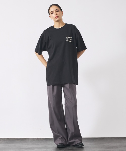 NOMINE(ノミネ)の「【NOMINE/ノミネ】刺繍ロゴTシャツ(Tシャツ/カットソー・メンズ・ホワイト系その他2/レッド/ホワイト系その他/ブラック/チャコールグレー・M/L)」の19枚目の写真