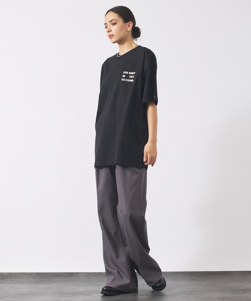 NOMINE(ノミネ)の「【NOMINE/ノミネ】刺繍ロゴTシャツ(Tシャツ/カットソー・メンズ・ホワイト系その他2/レッド/ホワイト系その他/ブラック/チャコールグレー・M/L)」の20枚目の写真