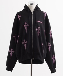 REFLEM ブラック グラフィックパーカー REFLEM ブラック グラフィックパーカー REFLEM｜レフレムのパーカー