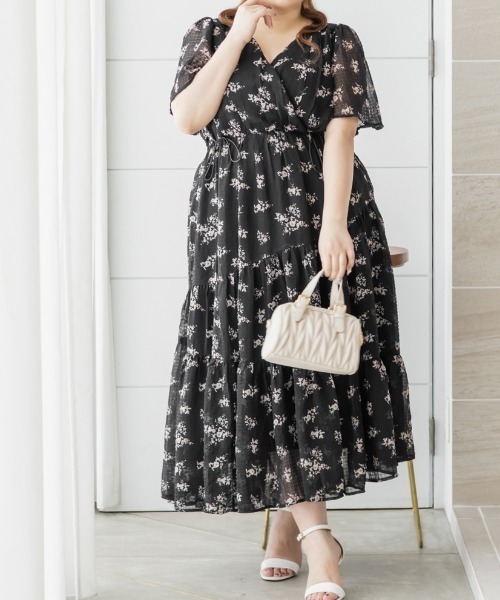 HaaT ハート ワンピース M 紺 【古着】【中古】【送料無料】