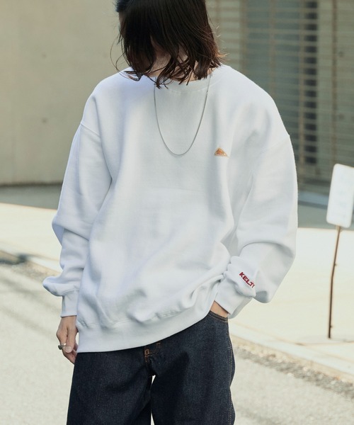 KELTY(ケルティ)の「KELTY/ケルティ ミニロゴクルーネックスウェット(スウェット・メンズ・ブラック/ホワイト/ネイビー/ヘザーグレー・XL/L/M)」の2枚目の写真